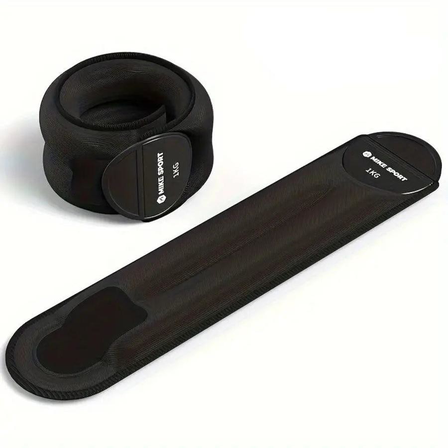 MobiqFit Adjustable Ankle and Wrist Weights 2kg pair