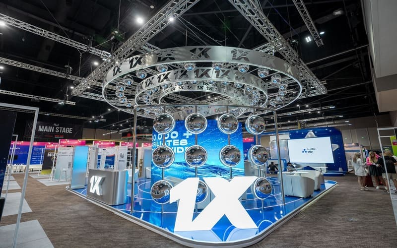 Technology exhibition stand at InfoComm Asia Bangkok