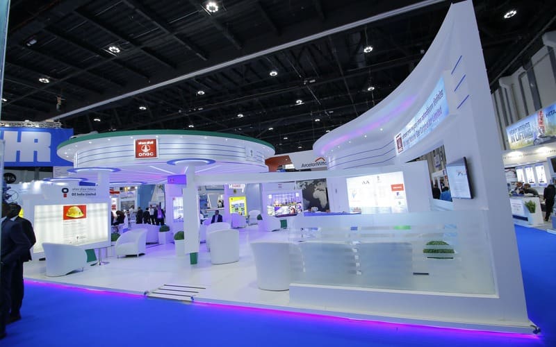 Energy exhibition stand at GASTECH Bangkok